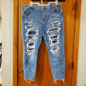 American Eagle curvy hi-rise jegging